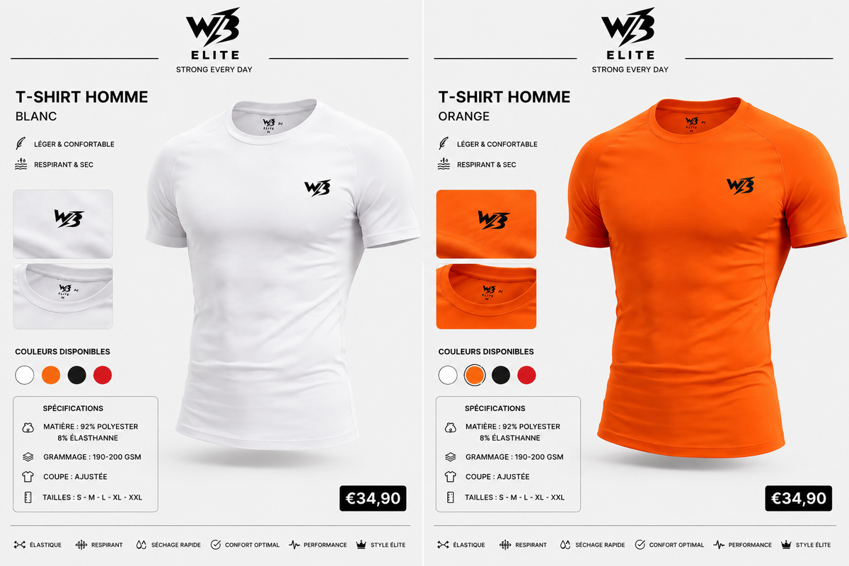 T-shirt Homme WB ELITE Performance